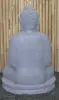 Product image 5 of the product “Seated Buddha, position Dharmachakra, 66 x 51 x 95 cm, riverstone grey ”